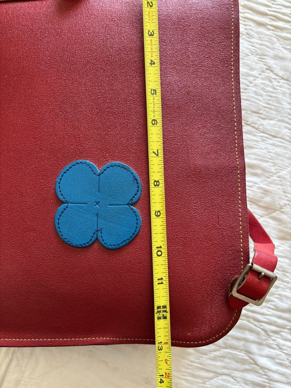 Vintage 70’s Leather Backpack - Picture 5 of 11